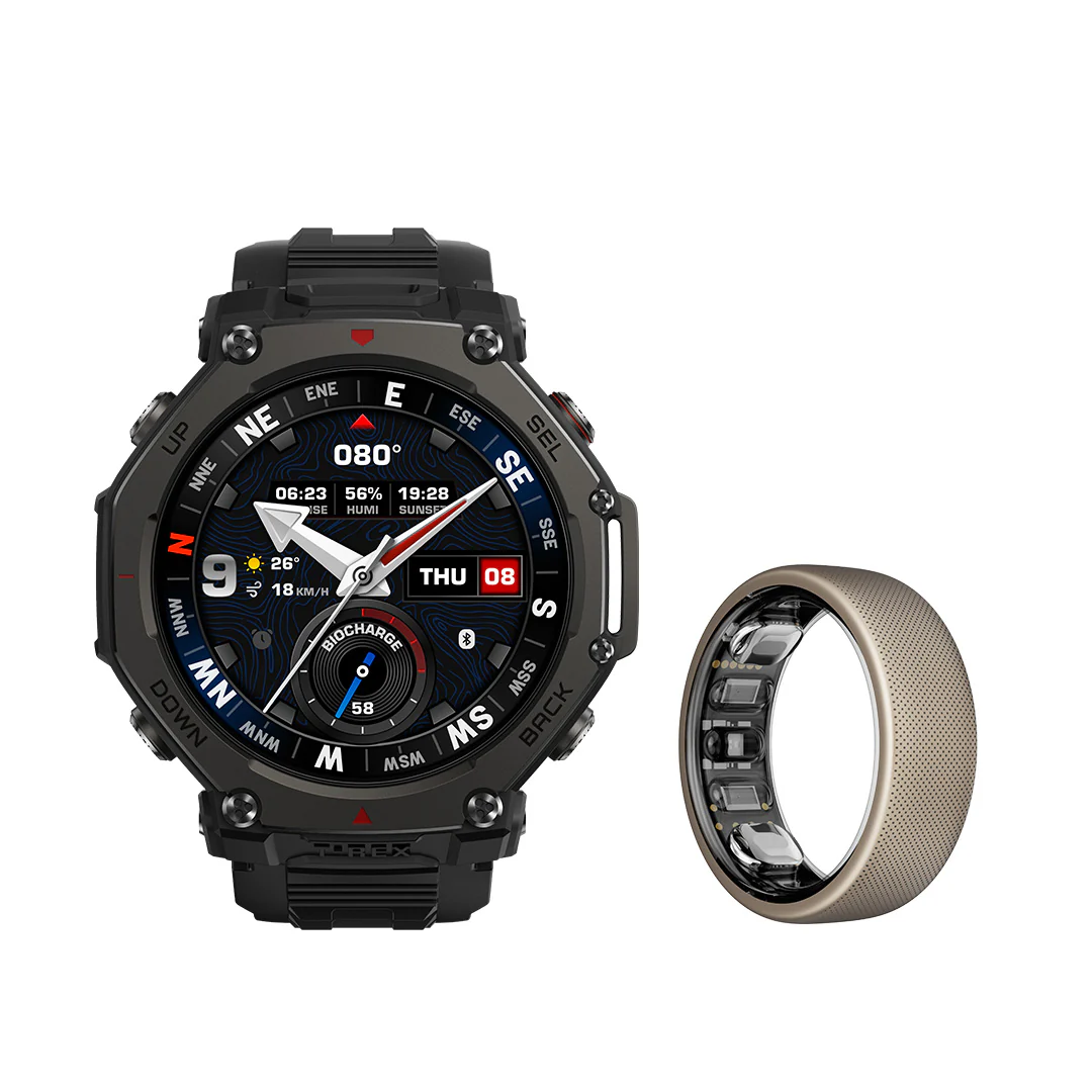 Amazfit T-Rex 3 Pro + Helio Ring